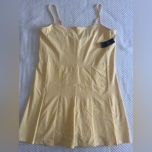 Abercrombie & Fitch Yellow Mini Dress